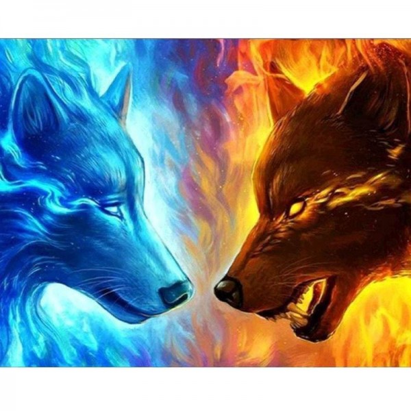 Water vs. vuur wolf
