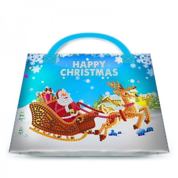 Maak je eigen kerst tas | Diamond Painting