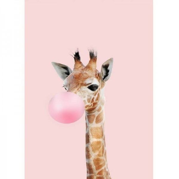 Baby giraf-roze