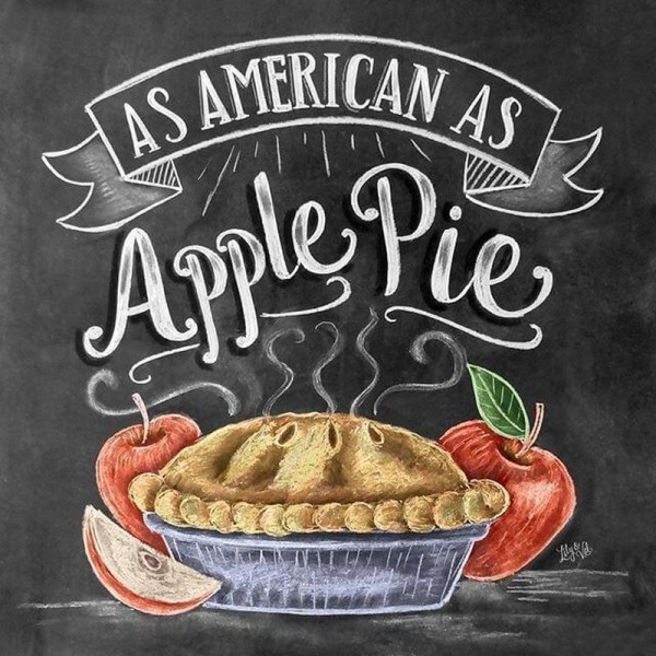 As amarican as apple pie
