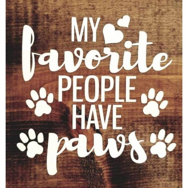My favorite people have paws