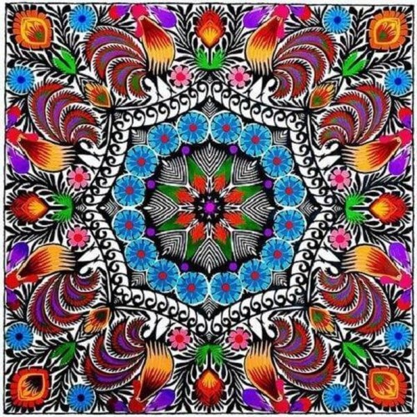 Mandala multicolor