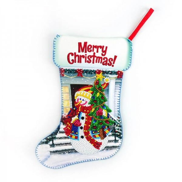 Maak je eigen kerst sok