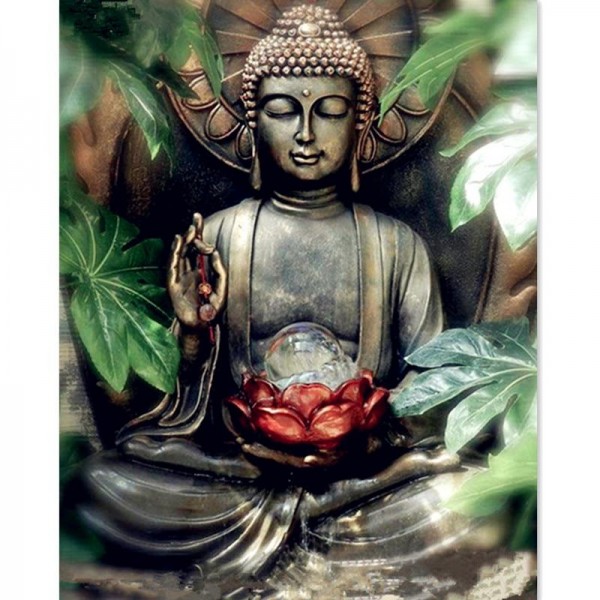 Boeddha met lely