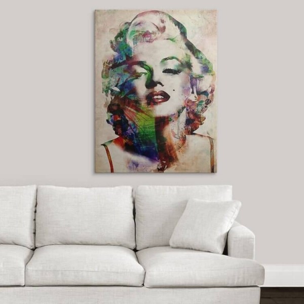 Kleurrijke Marilyn Monroe v.a. 50x70cm